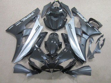Plata Negro Kits Completo Carenado Moto Yamaha R6 06-07