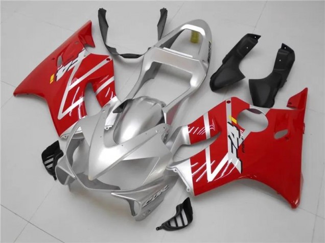 Plata Rojo Carenado Moto Honda CBR 600 F4i 01-03