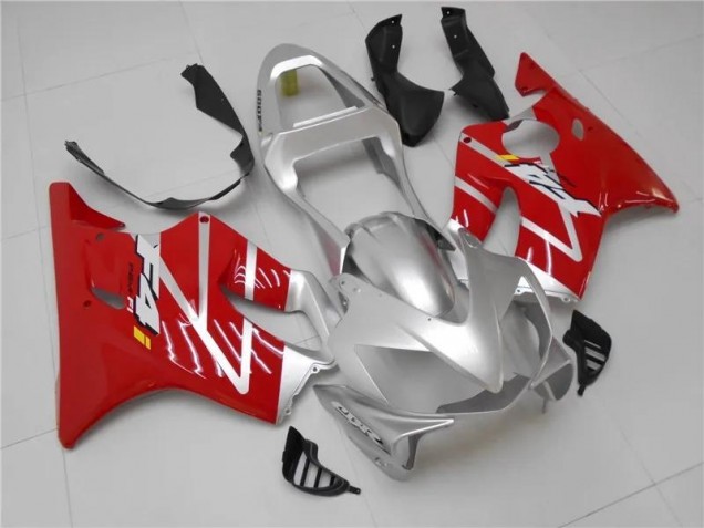 Plata Rojo Carenado Moto Honda CBR 600 F4i 01-03