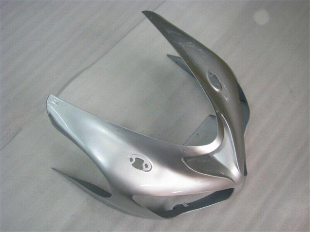 Plata Rojo Llamas Carenado Moto Kawasaki ZX6R 05-06 Plata Rojo Llamas Carenado Moto Kawasaki ZX6R 05-06