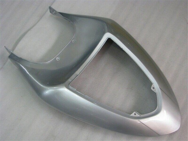 Plata Rojo Llamas Carenado Moto Kawasaki ZX6R 05-06 Plata Rojo Llamas Carenado Moto Kawasaki ZX6R 05-06