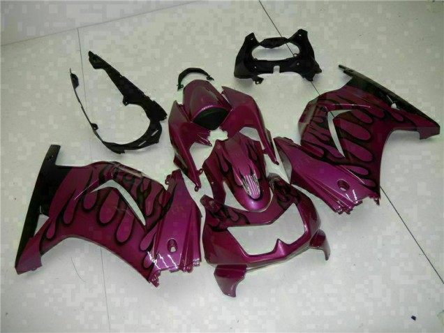 Púrpura Carenado Moto Kawasaki EX250 08-12