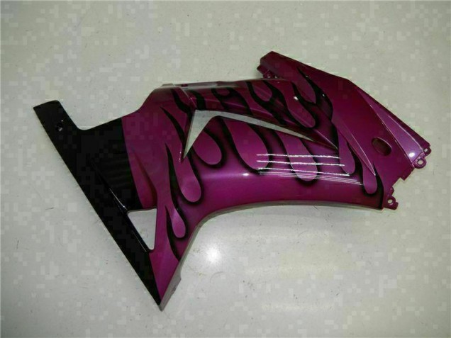 Púrpura Carenado Moto Kawasaki EX250 08-12
