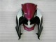 Púrpura Rojo Carenado Moto Kawasaki EX250 08-12 Púrpura Rojo Carenado Moto Kawasaki EX250 08-12