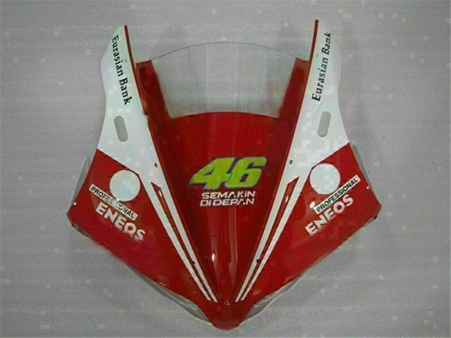 Rojo ABS Moto Plástica Yamaha R1 04-06 Rojo ABS Moto Plástica Yamaha R1 04-06