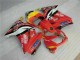 Rojo Amarillo Carenado Moto Kawasaki EX250 08-12 Rojo Amarillo Carenado Moto Kawasaki EX250 08-12