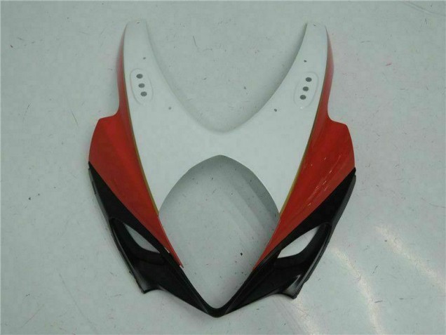 Rojo Blanco ABS Moto Plástica Suzuki GSXR 1000 K7 07-08 Rojo Blanco ABS Moto Plástica Suzuki GSXR 1000 K7 07-08