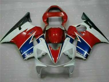 Rojo Blanco Azul Carenado Moto Honda CBR 600 F4i 01-03