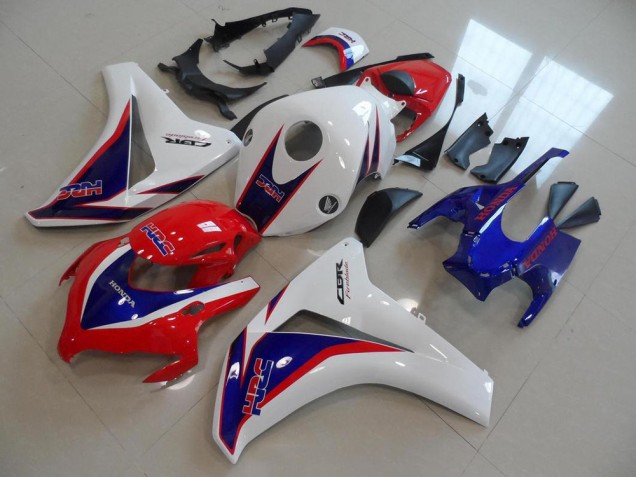 Rojo Blanco Azul HRC Carenado & Plástico Moto Honda CBR 1000 RR 08-11 Rojo Blanco Azul HRC Carenado & Plástico Moto Honda CBR 1000 RR 08-11