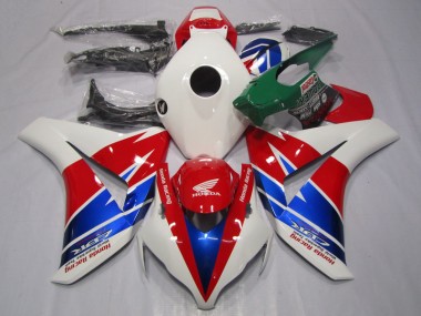 Rojo Blanco Azul Kits Completo Carenado Moto ABS Honda CBR 1000 RR 08-11