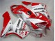Rojo Blanco Carenado Moto Honda CBR 600 RR 05-06 Rojo Blanco Carenado Moto Honda CBR 600 RR 05-06