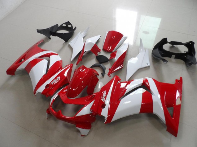 Rojo Blanco Carenado Moto Kawasaki ZX 250R 08-12 Rojo Blanco Carenado Moto Kawasaki ZX 250R 08-12