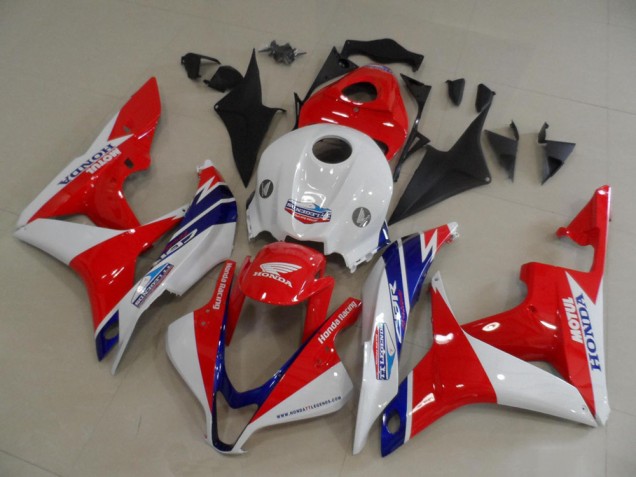 Rojo Blanco Kit Carenado ABS Completo Honda CBR 600 RR 07-08 Rojo Blanco Kit Carenado ABS Completo Honda CBR 600 RR 07-08