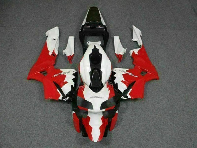 Rojo Blanco Kit Completo Carenado Moto Honda CBR 600 RR 03-04 Rojo Blanco Kit Completo Carenado Moto Honda CBR 600 RR 03-04