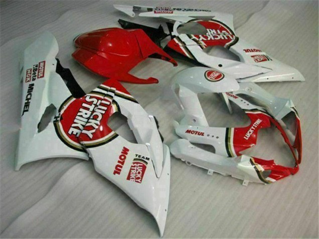 Rojo Blanco Kits Carenado Moto Suzuki GSXR 1000 K5 05-06 Rojo Blanco Kits Carenado Moto Suzuki GSXR 1000 K5 05-06