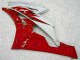 Rojo Blanco Kits Completo Carenado Moto ABS Yamaha R6 06-07 Rojo Blanco Kits Completo Carenado Moto ABS Yamaha R6 06-07