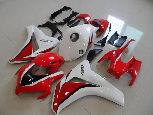 Rojo Blanco Moto Plástica Honda CBR 1000 RR 08-11 Rojo Blanco Moto Plástica Honda CBR 1000 RR 08-11