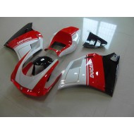 Rojo Blanco Moto Plástico Ducati 748 916 996 996S 93-05