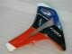 Rojo Blanco Moto Plástico Honda CBR 1000 RR 08-11 Rojo Blanco Moto Plástico Honda CBR 1000 RR 08-11