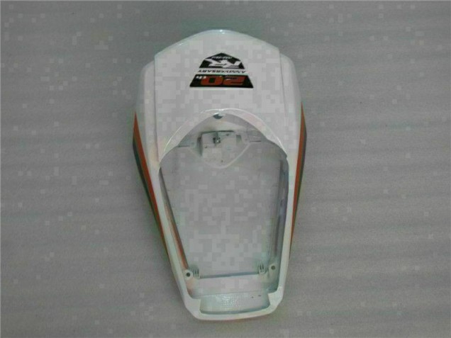 Rojo Blanco Moto Plástico Honda CBR 1000 RR 08-11 Rojo Blanco Moto Plástico Honda CBR 1000 RR 08-11