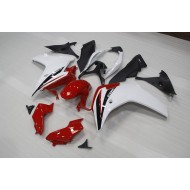 Rojo Blanco Negro Carenado Moto Honda CBR 600 F 11-13