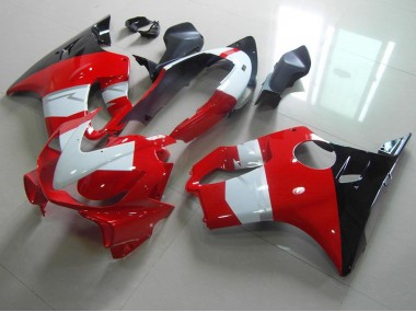 Rojo Blanco Negro Carenado Moto Honda CBR 600 F4i 04-07