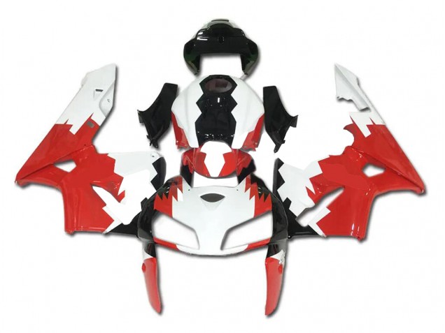 Rojo Blanco Negro Carenado Moto & Plástico Honda CBR 600 RR 05-06 Rojo Blanco Negro Carenado Moto & Plástico Honda CBR 600 RR 05-06