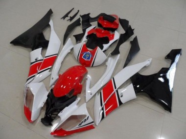 Rojo Blanco Negro Carrocería Motocicletas Yamaha R6 08-16