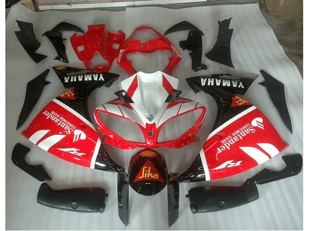 Rojo Blanco & Negro Graphic Carenado Moto Yamaha R1 09-11 Rojo Blanco & Negro Graphic Carenado Moto Yamaha R1 09-11