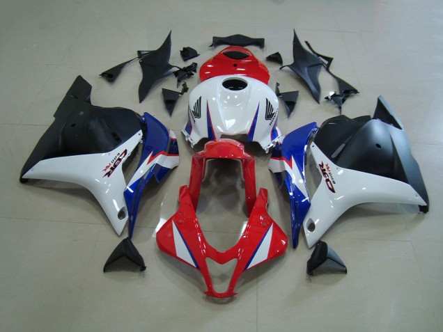 Rojo Blanco Negro Kit Carenado ABS Completo Honda CBR 600 RR 09-12 Rojo Blanco Negro Kit Carenado ABS Completo Honda CBR 600 RR 09-12