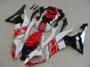Rojo Blanco Negro Kits Carenado Moto Yamaha R6 08-16