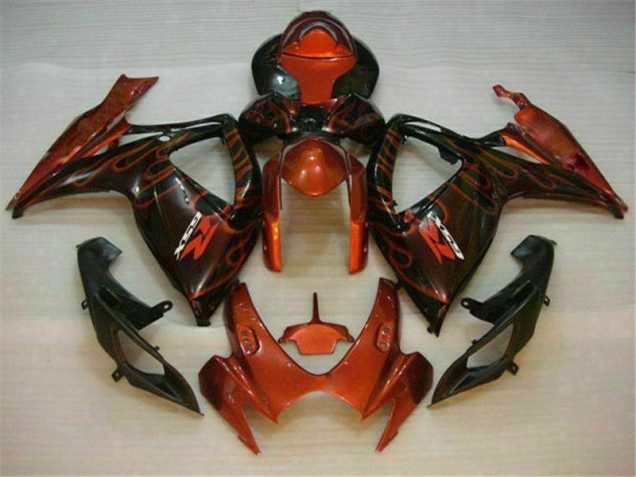 Rojo Carenados Moto Suzuki GSXR 600 / 750 K6 06-07 Rojo Carenados Moto Suzuki GSXR 600 / 750 K6 06-07