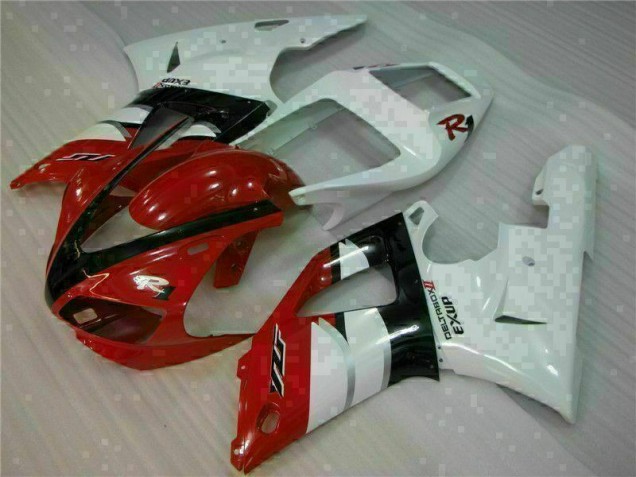 Rojo Kit Carenado Moto Yamaha R1 00-01