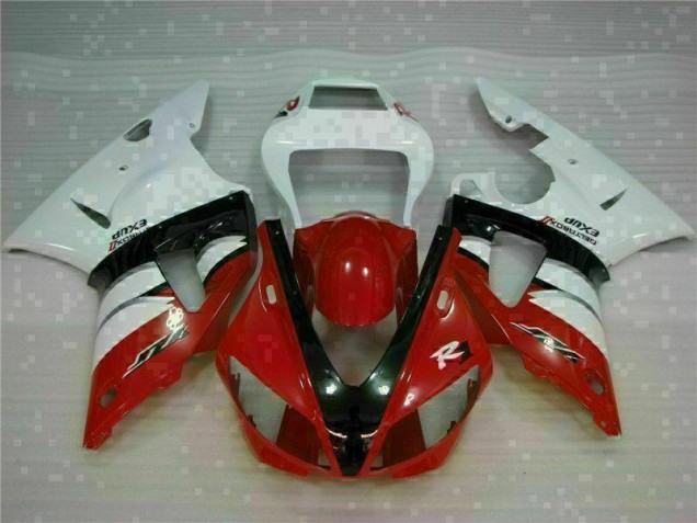 Rojo Kit Carenado Moto Yamaha R1 00-01