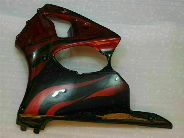 Rojo Kit Completo Carenado Moto Kawasaki ZX6R 00-02 Rojo Kit Completo Carenado Moto Kawasaki ZX6R 00-02