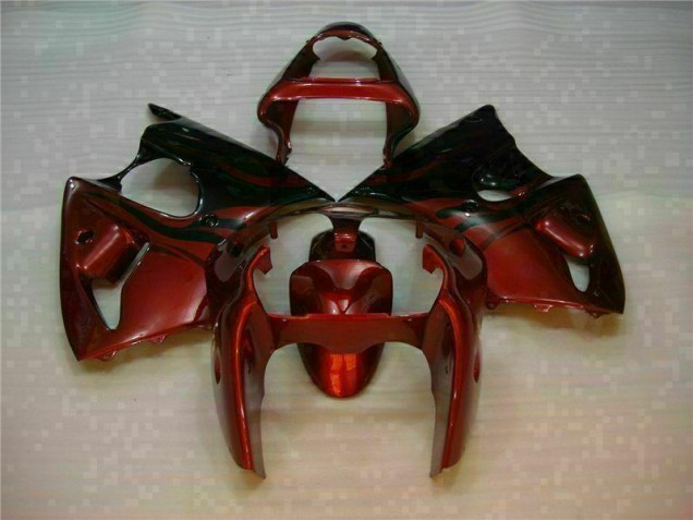 Rojo Kit Completo Carenado Moto Kawasaki ZX6R 00-02 Rojo Kit Completo Carenado Moto Kawasaki ZX6R 00-02