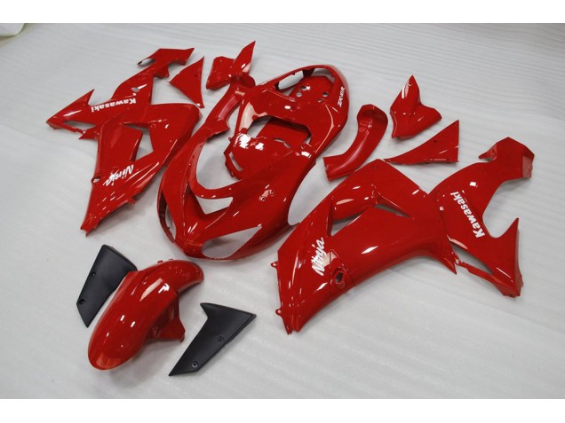 Rojo Kits Carenado Moto Kawasaki ZX10R 06-07 Rojo Kits Carenado Moto Kawasaki ZX10R 06-07