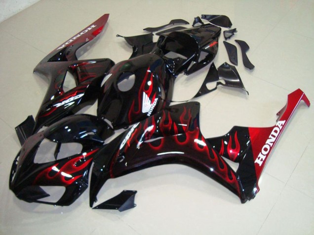 Rojo Llama Carenado Moto Honda CBR 1000 RR 06-07 Rojo Llama Carenado Moto Honda CBR 1000 RR 06-07