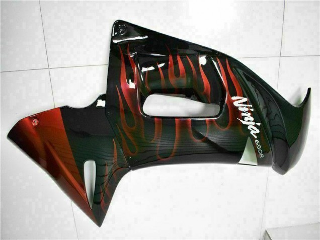 Rojo Llama Carenado Moto Kawasaki EX650 06-08 Rojo Llama Carenado Moto Kawasaki EX650 06-08