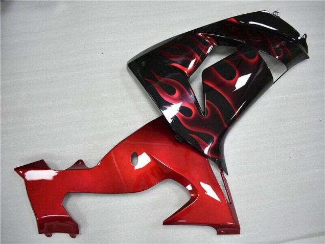 Rojo Llama Carenado Moto Kawasaki ZX10R 06-07 Rojo Llama Carenado Moto Kawasaki ZX10R 06-07