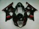 Rojo Llama Carenado Moto Suzuki GSXR 1000 K3 03-04 Rojo Llama Carenado Moto Suzuki GSXR 1000 K3 03-04