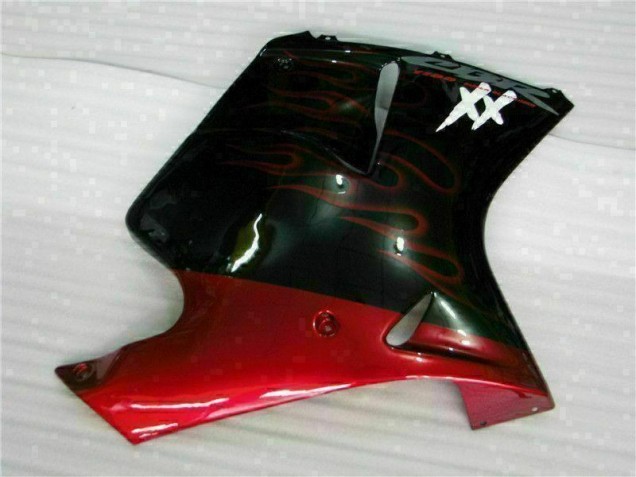Rojo Llama Carrocería Motocicletas Honda CBR 1100 XX 96-07 Rojo Llama Carrocería Motocicletas Honda CBR 1100 XX 96-07