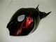 Rojo Llama Negro Carenado Moto Honda CBR 1000 RR 04-05 Rojo Llama Negro Carenado Moto Honda CBR 1000 RR 04-05