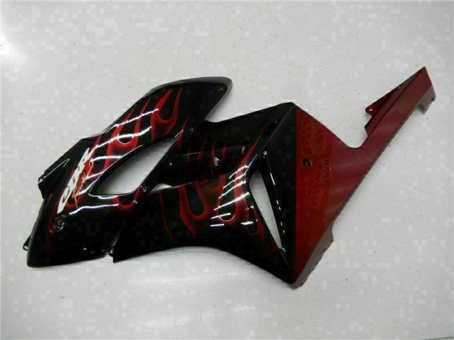 Rojo Llama Negro Carenado Moto Honda CBR 1000 RR 04-05 Rojo Llama Negro Carenado Moto Honda CBR 1000 RR 04-05