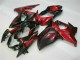 Rojo Llama Negro Carenado Moto Suzuki GSXR 1000 K9 09-16 Rojo Llama Negro Carenado Moto Suzuki GSXR 1000 K9 09-16