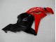 Rojo Negro ABS Carenado Motocicleta Honda CBR 600 RR 09-12 Rojo Negro ABS Carenado Motocicleta Honda CBR 600 RR 09-12