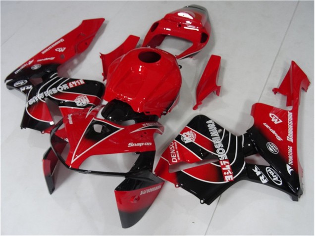 Rojo Negro ABS Kits Carenado Moto Honda CBR 600 RR 05-06 Rojo Negro ABS Kits Carenado Moto Honda CBR 600 RR 05-06