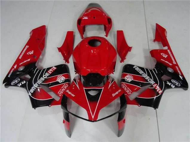 Rojo Negro ABS Kits Carenado Moto Honda CBR 600 RR 05-06 Rojo Negro ABS Kits Carenado Moto Honda CBR 600 RR 05-06