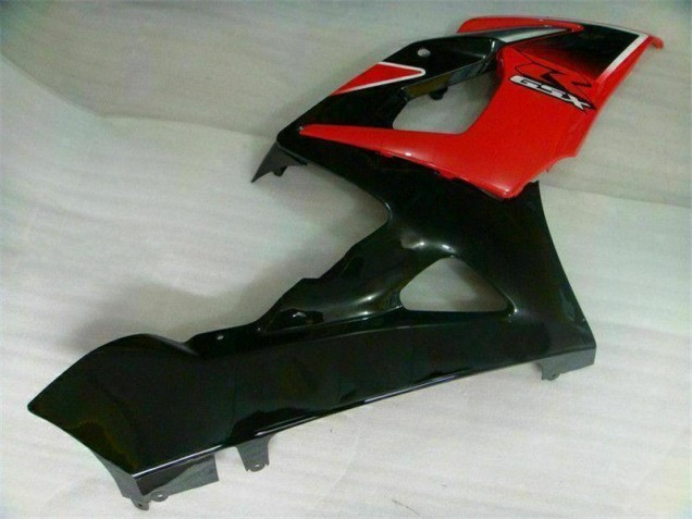 Rojo Negro ABS Kits Carenado Moto Suzuki GSXR 1000 K5 05-06 Rojo Negro ABS Kits Carenado Moto Suzuki GSXR 1000 K5 05-06