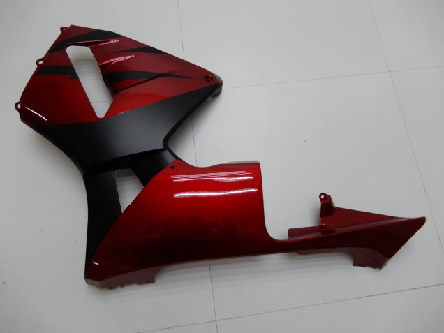 Rojo Negro ABS Moto Plástica Honda CBR 600 RR 03-04
